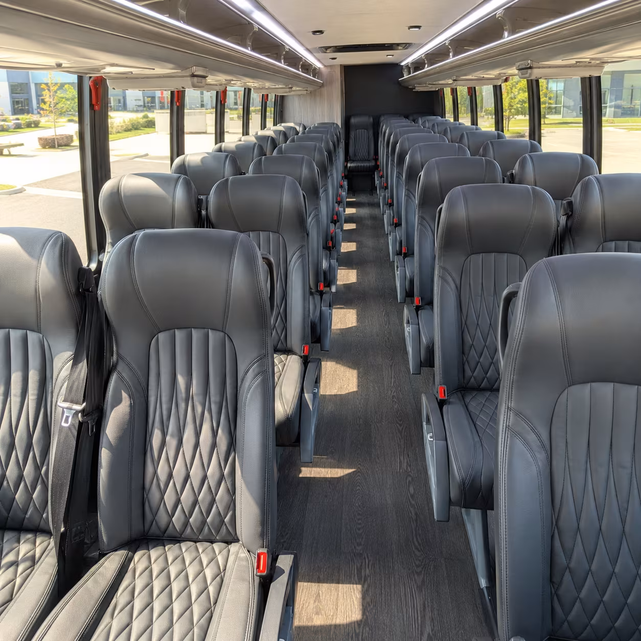 san angelo 25 passenger minibus inside