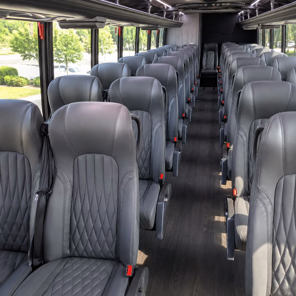 san angelo 25 passenger minibus interior
