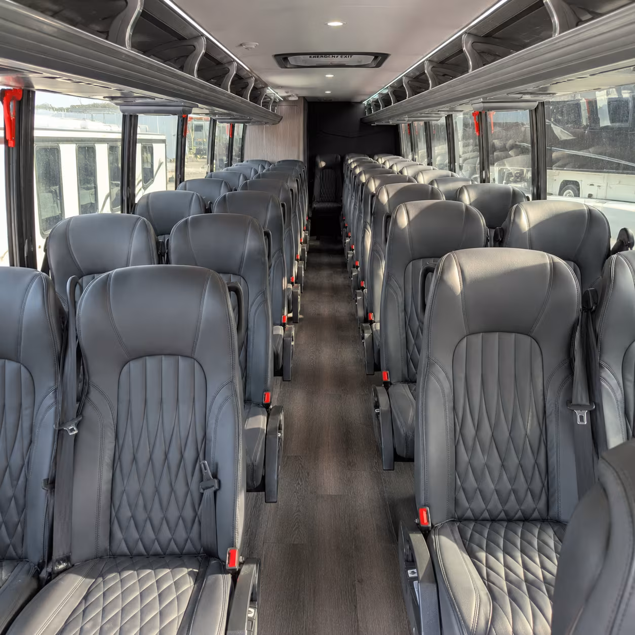 san angelo 28 passenger minibus interior