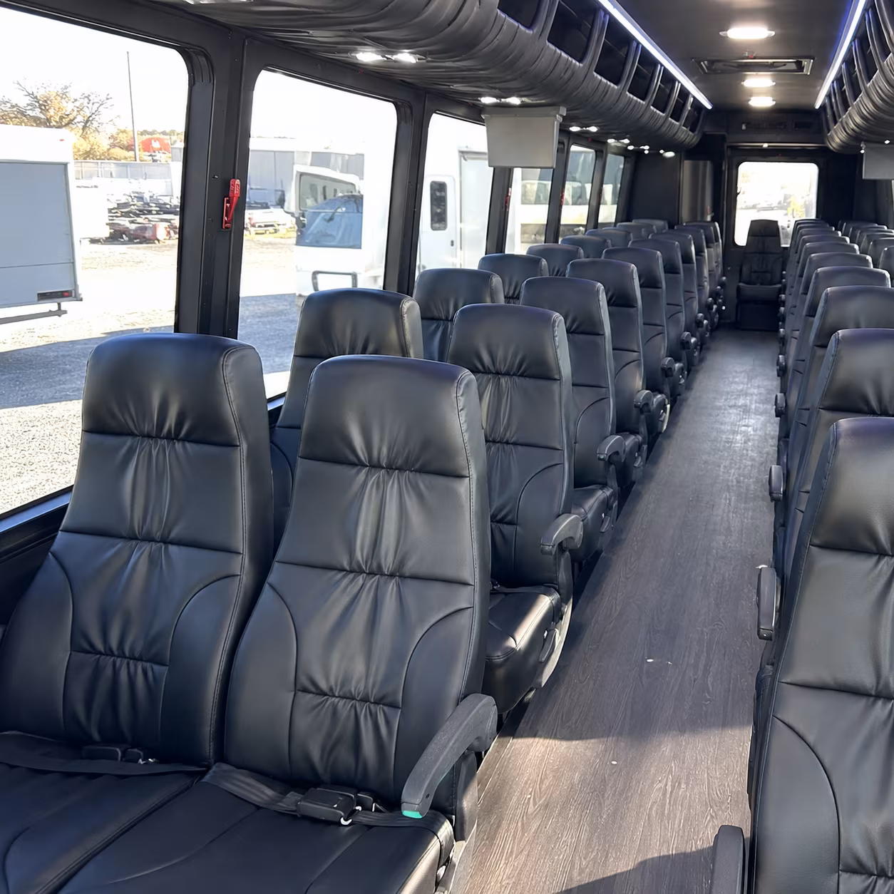 san angelo 30 passenger minibus inside
