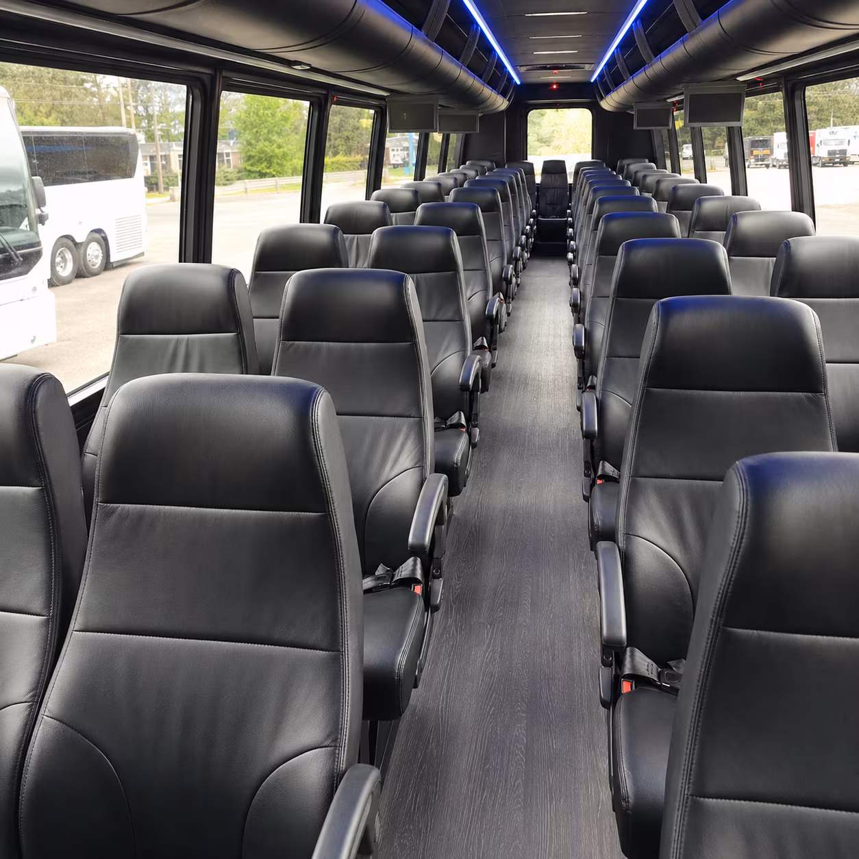 san angelo 30 passenger minibus interior