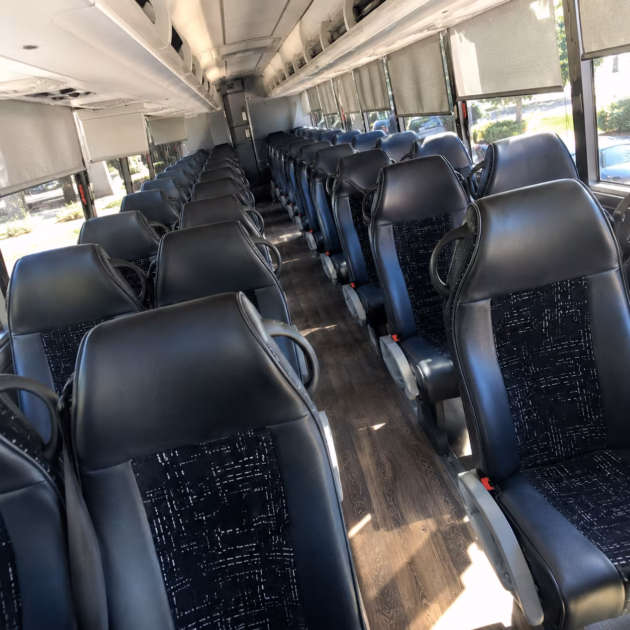 san angelo charter bus interior