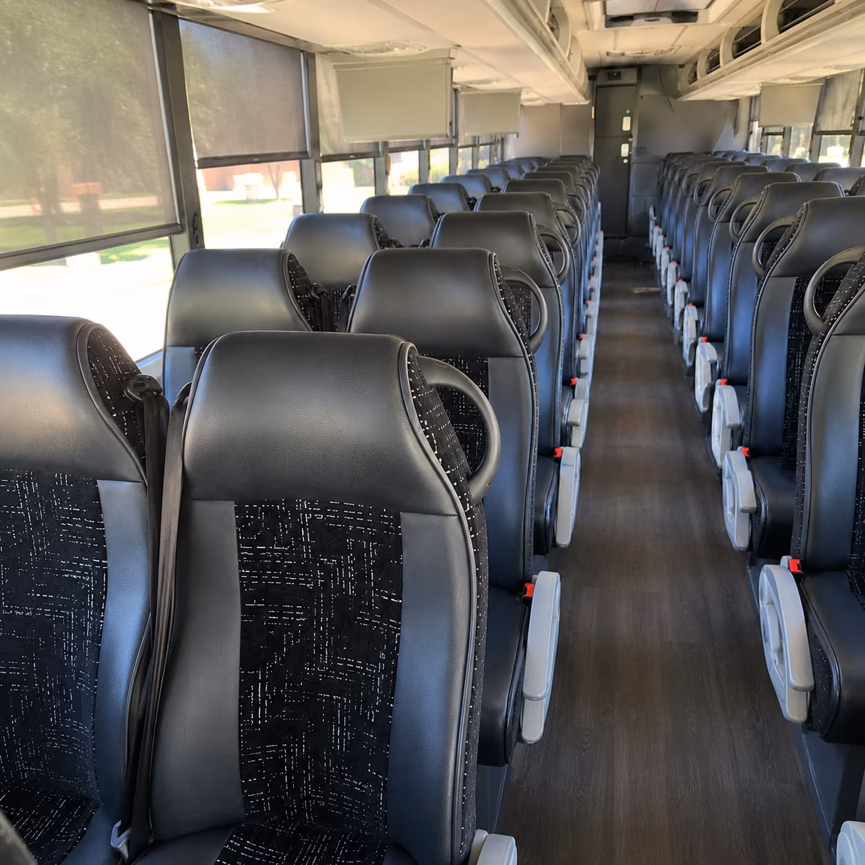 san angelo field trip transportation onboard seating