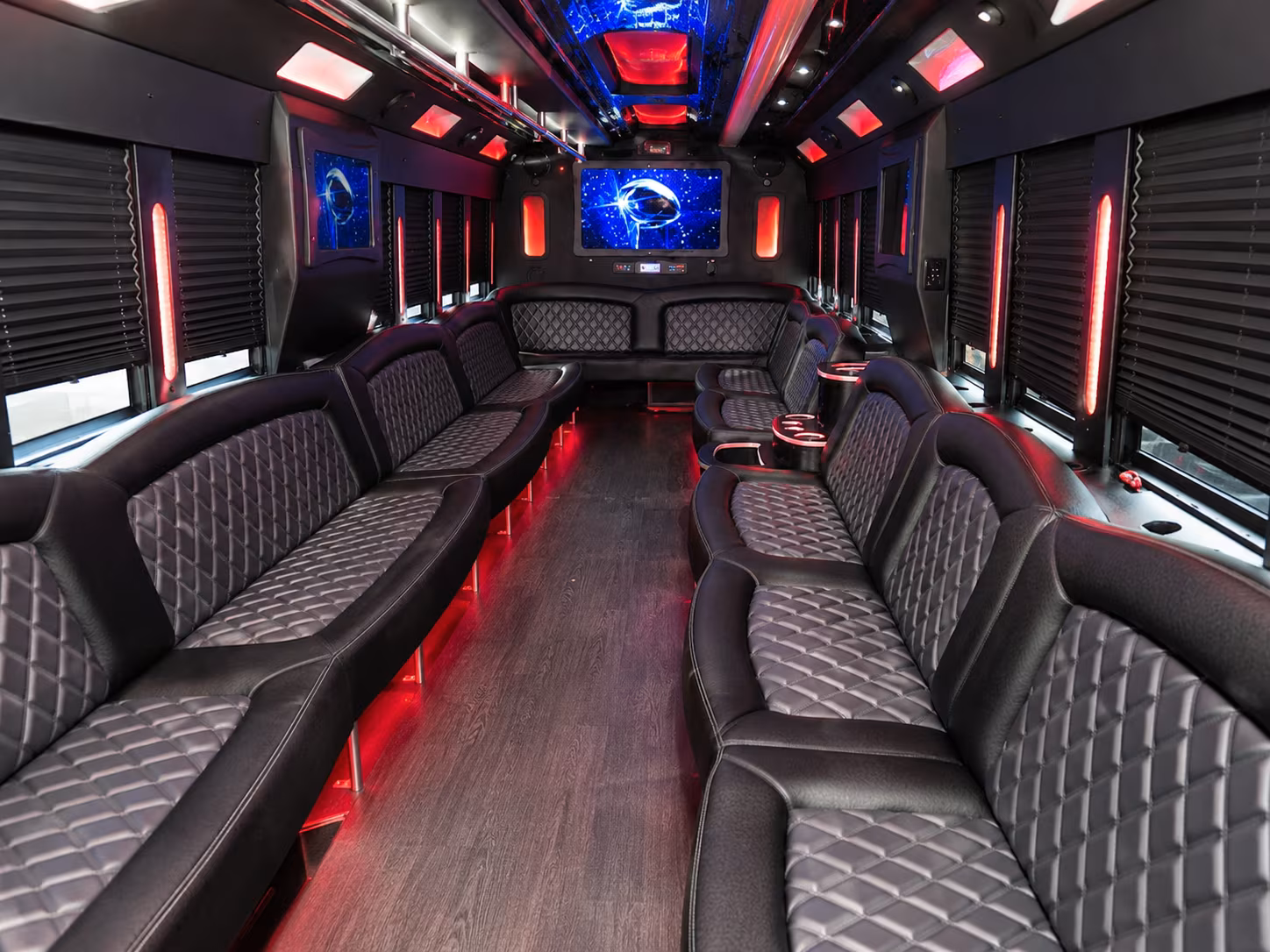 san angelo holiday party bus rental