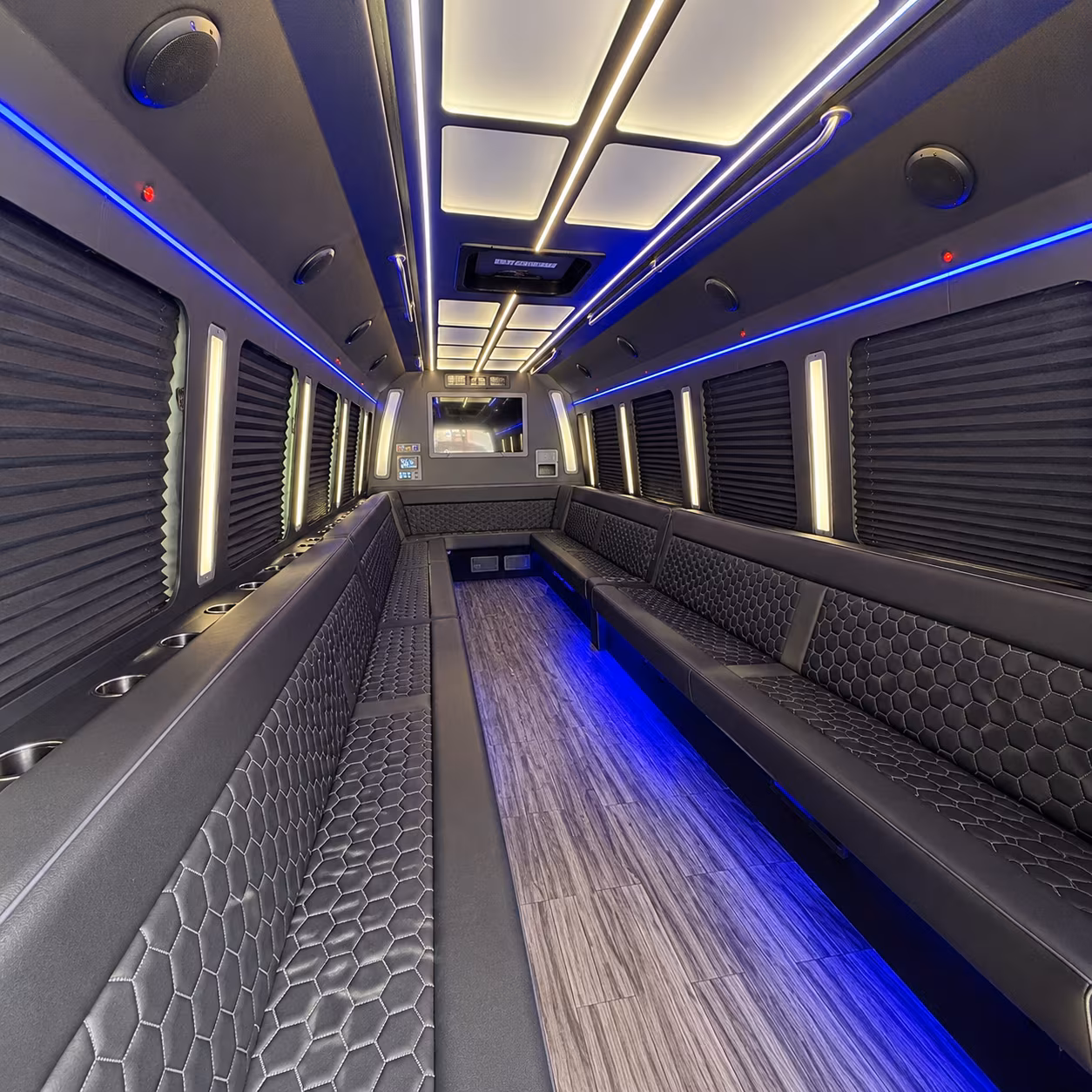 san angelo party bus inside