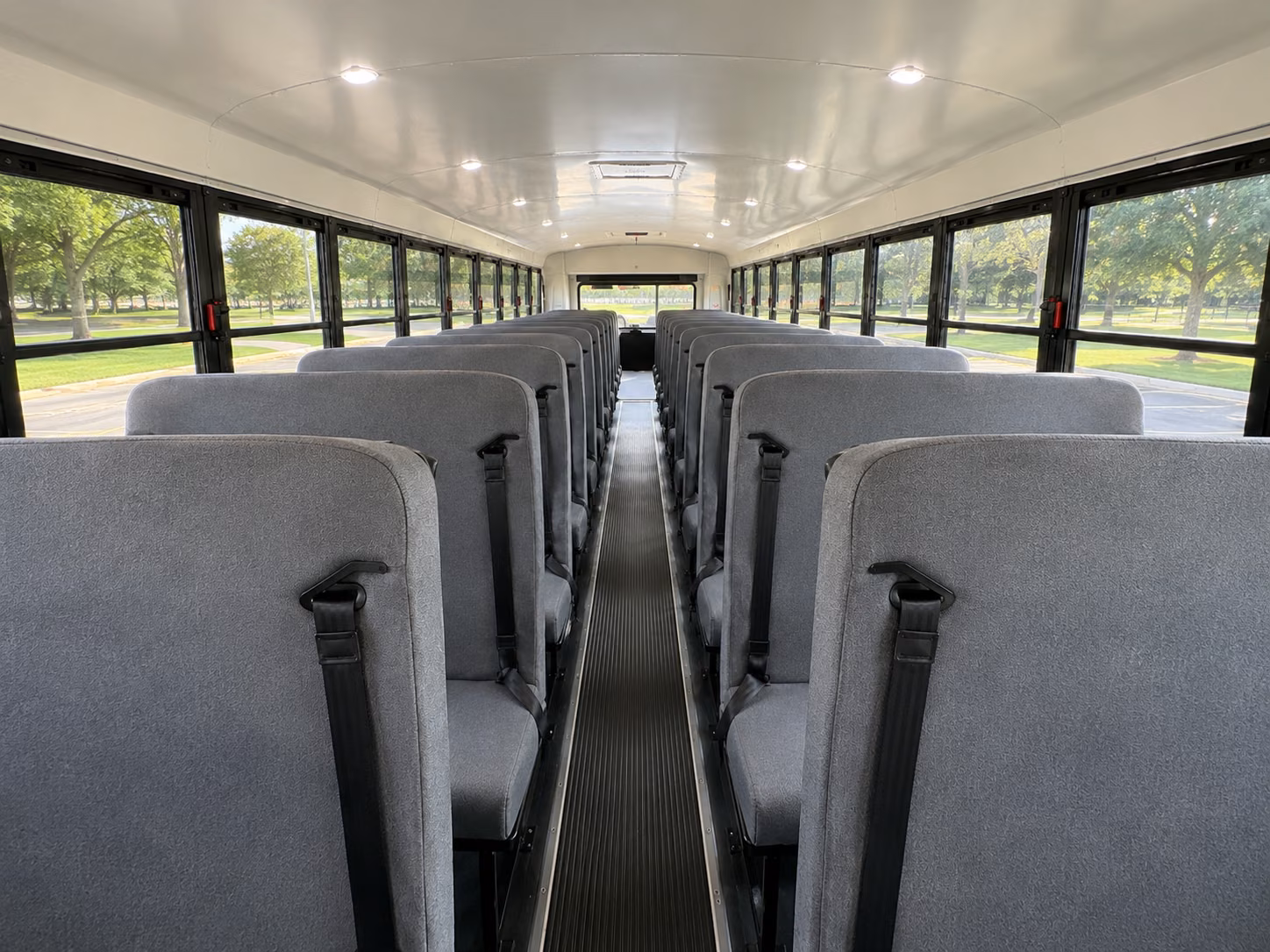 san angelo school bus interior