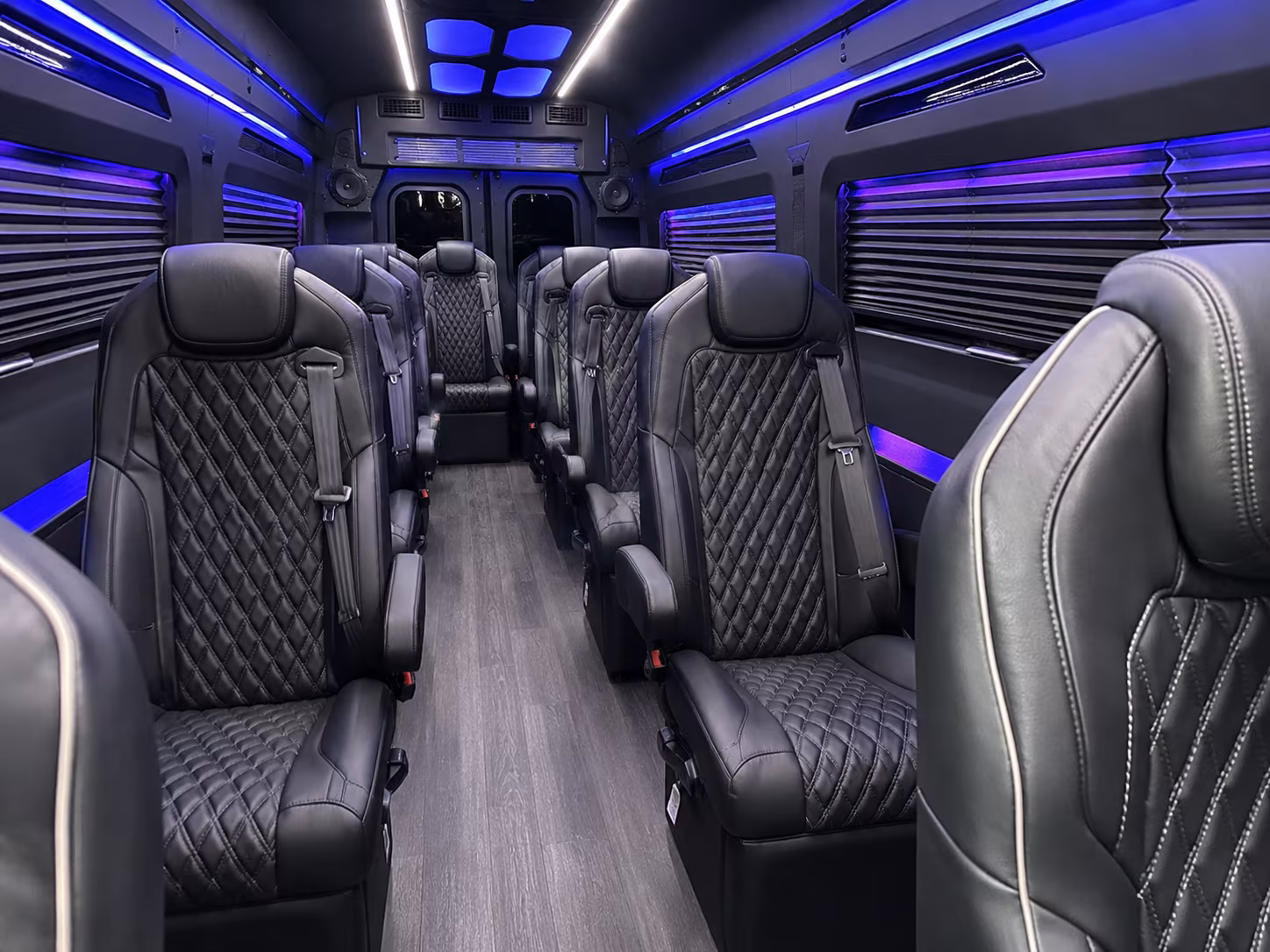 san angelo sprinter van with driver interior