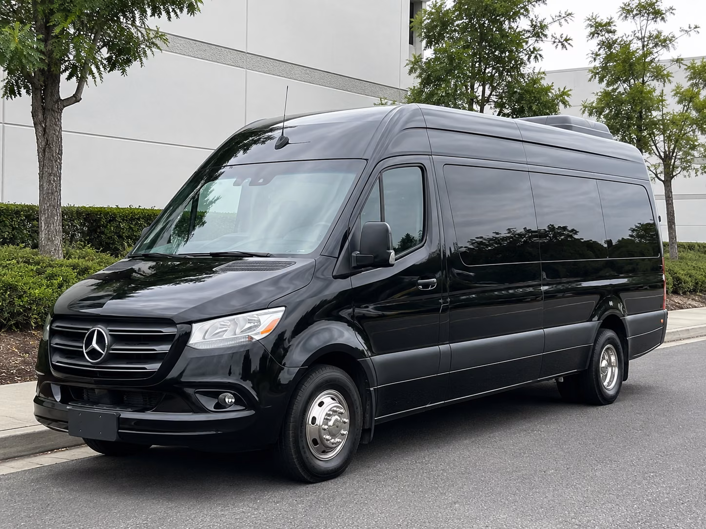 san angelo sprinter van with driver